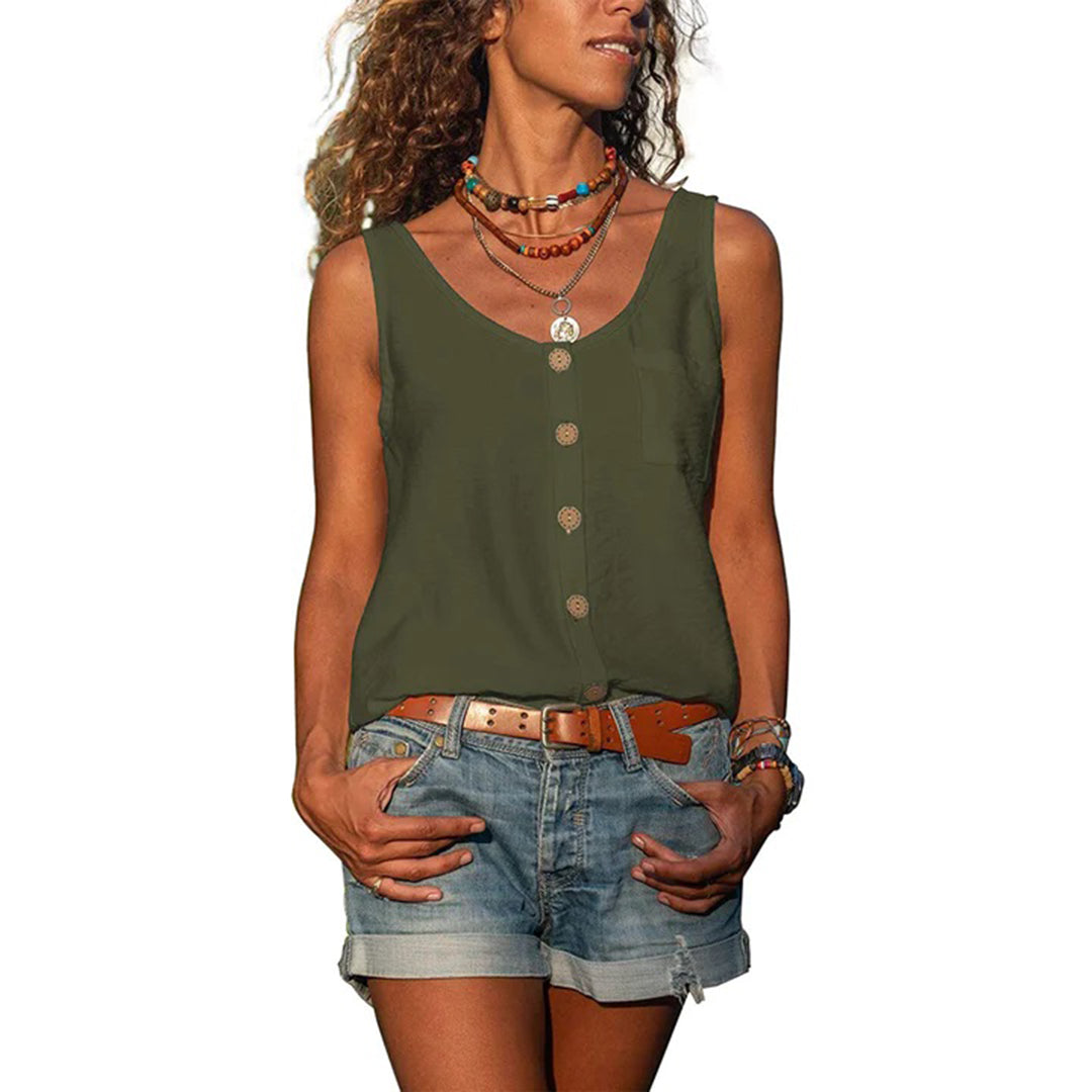 Gwen Casual Sleeveless Top