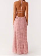 Jolene Halter Maxi Dress