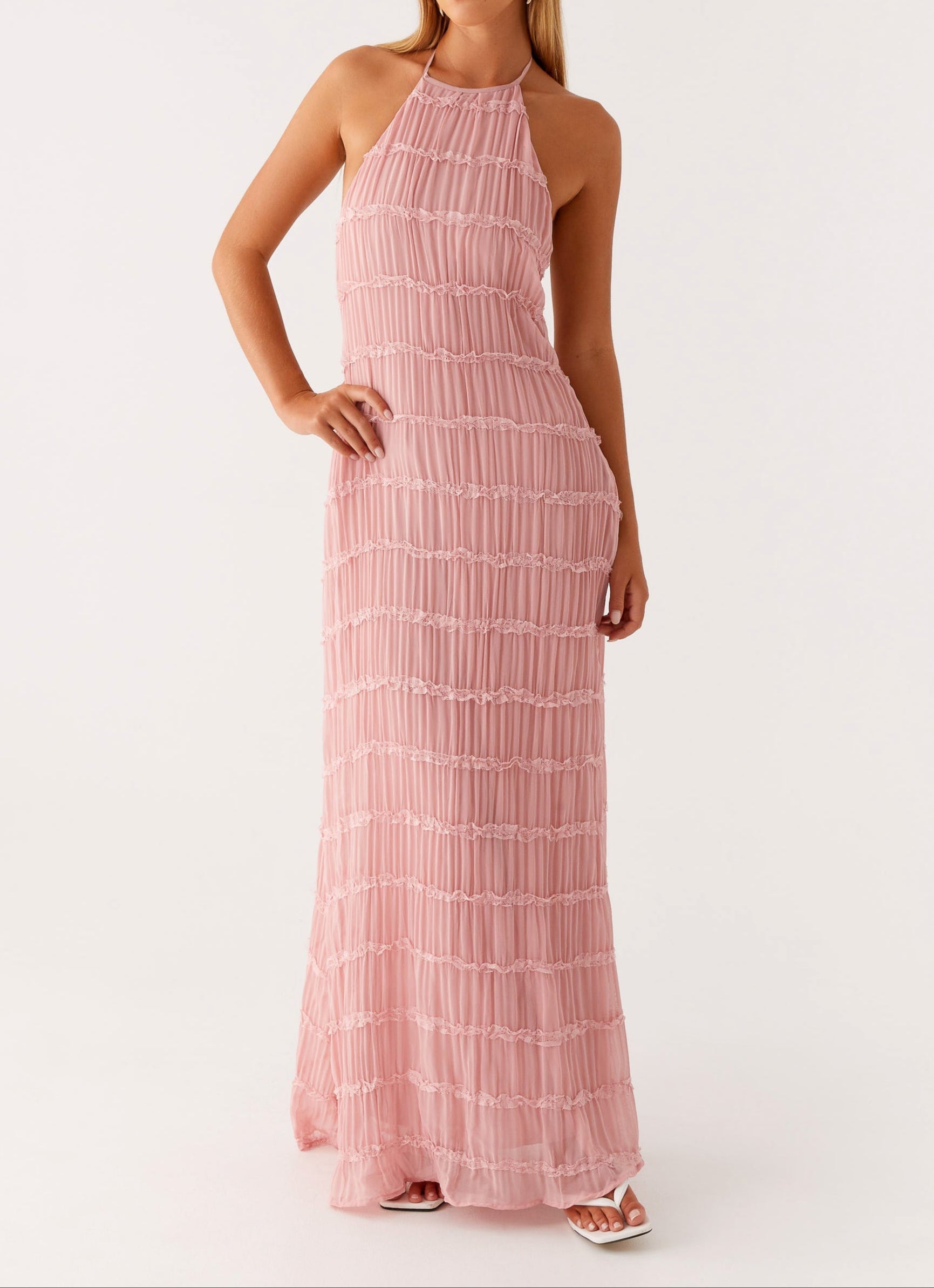 Jolene Halter Maxi Dress