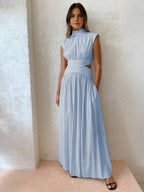 Elegant Sleeveless Formal Maxi Dress