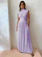 Elegant Sleeveless Formal Maxi Dress