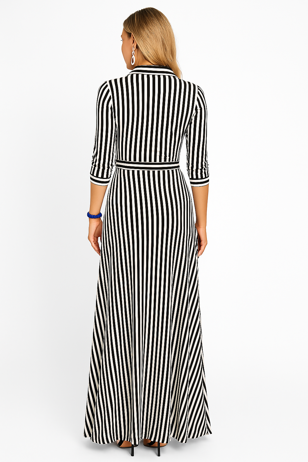 Casual Blouse Work Maxi Dress