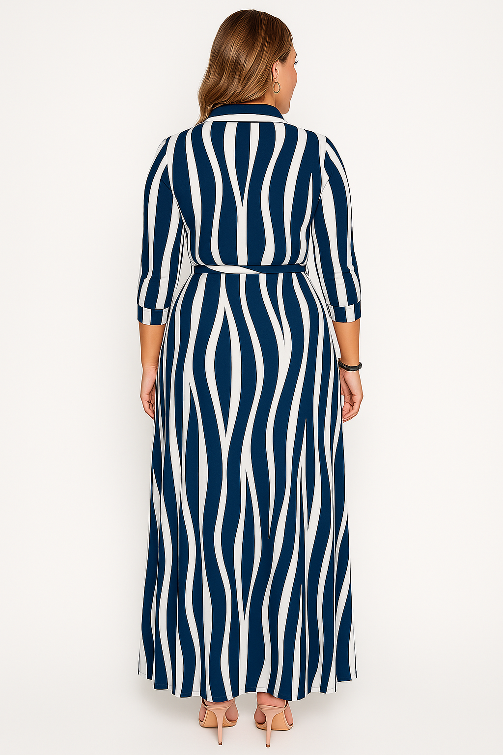 Casual Blouse Work Maxi Dress
