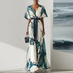 Bohemian Floral Maxi Dress