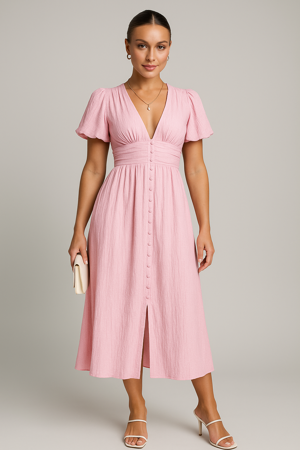 Boho-Inspired Maxi Summer Dress