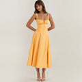 Catherine Corset Midi Party Dress