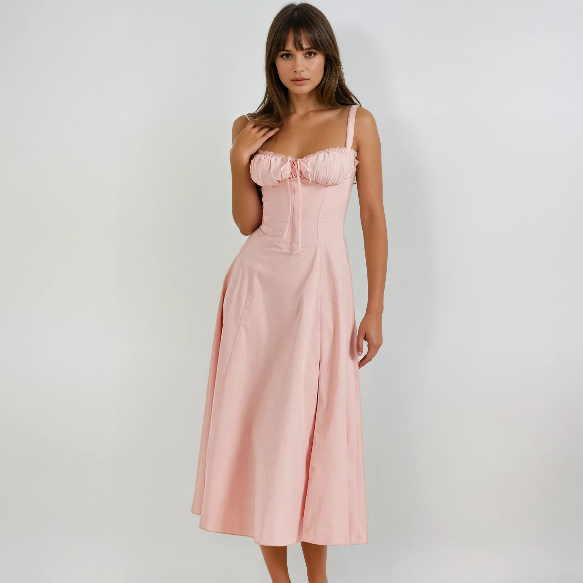 Catherine Corset Midi Party Dress