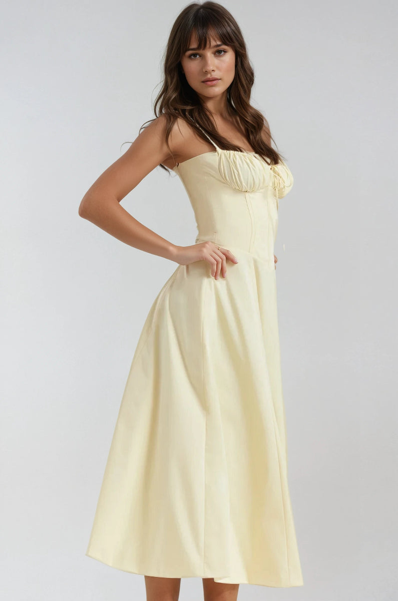 Catherine Corset Midi Party Dress