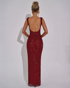 Celeste Embellished Formal Evening Gown