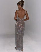 Celeste Embellished Formal Evening Gown