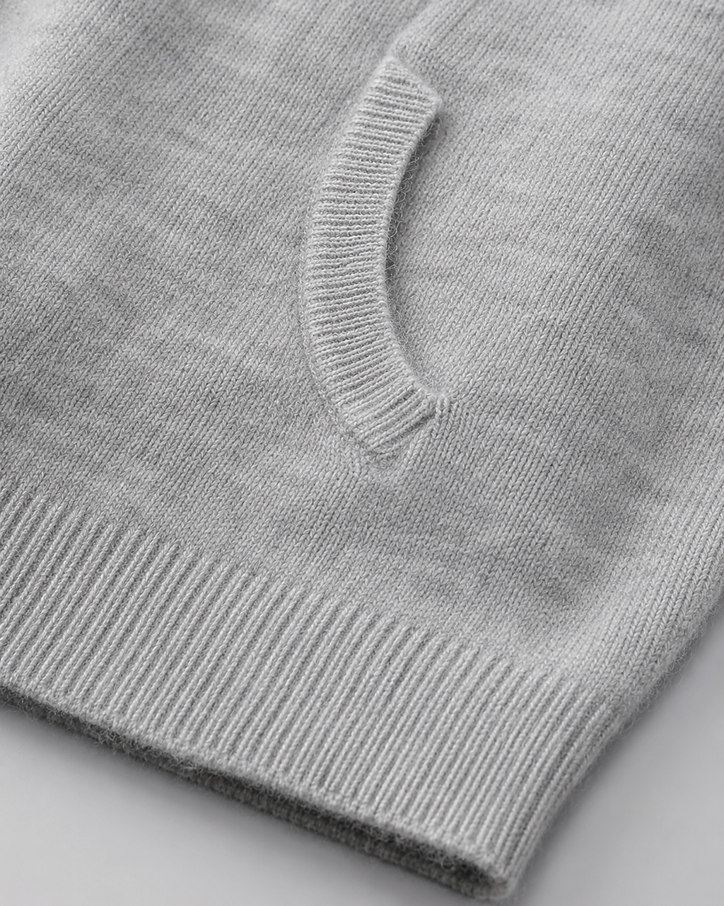 Men’s Merino Wool Zip-Up Hoodie – Lightweight Knit