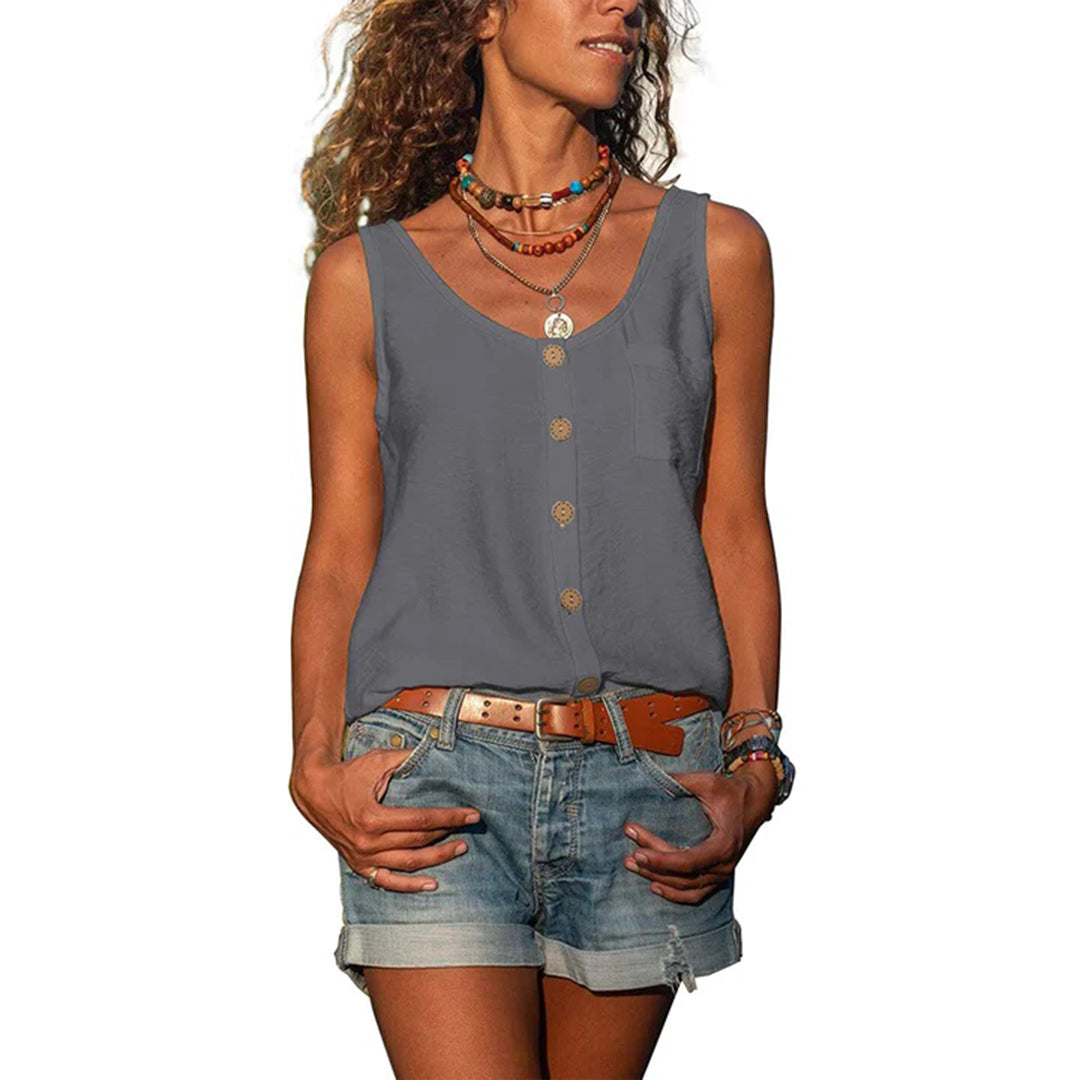 Gwen Casual Sleeveless Top