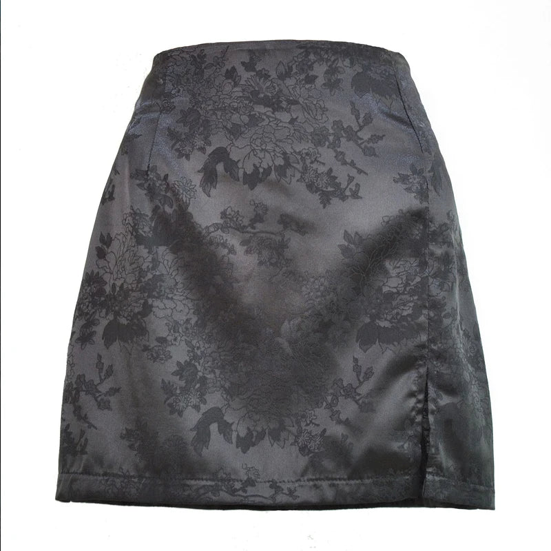 Sylvia Satin Mini Skirt