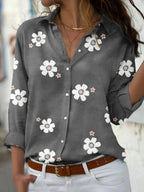 Darya Floral Print Blouse