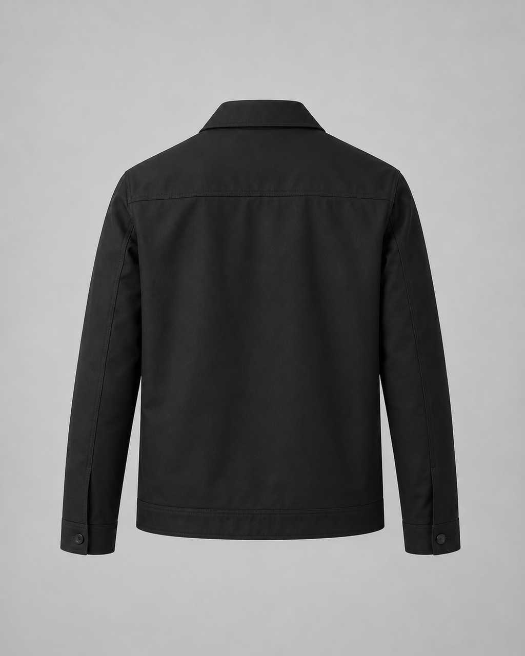 Men’s Lightweight Harrington Jacket with Check Lining