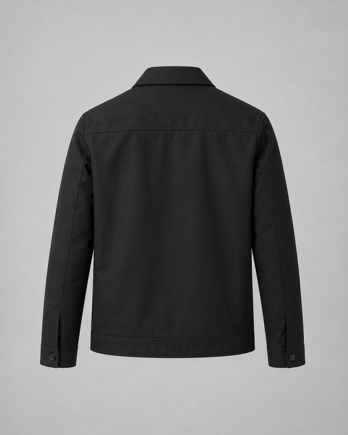Men’s Lightweight Harrington Jacket with Check Lining