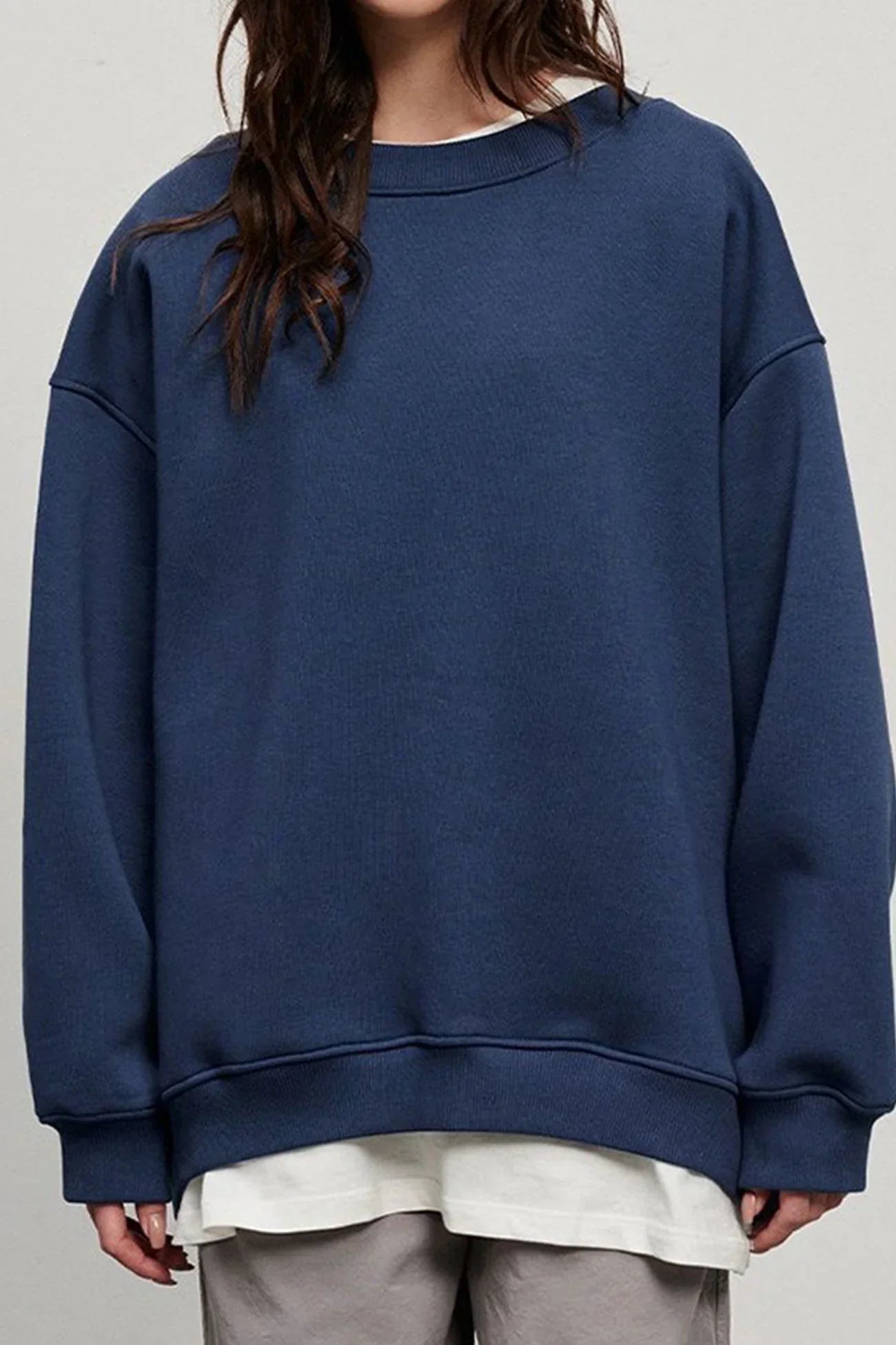 Oversized Crewneck Sweatshirt