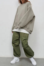 Oversized Crewneck Sweatshirt