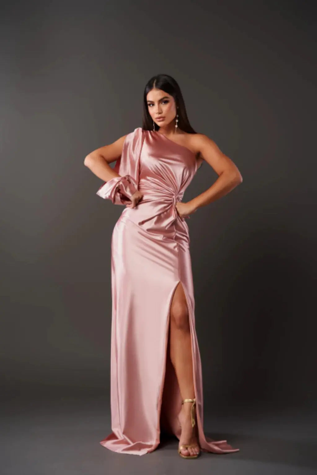 Elegant Formal Wedding Guest Maxi Dress