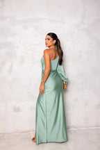 Elegant Formal Wedding Guest Maxi Dress
