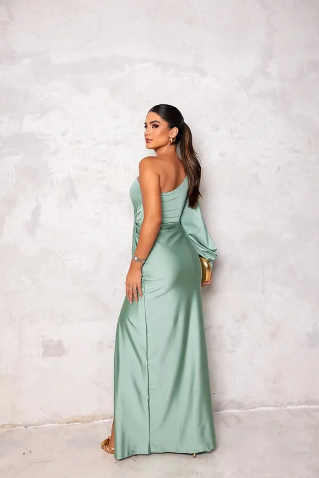 Elegant Formal Wedding Guest Maxi Dress