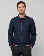 Men’s Classic Bomber Jacket with Ribbed Trim