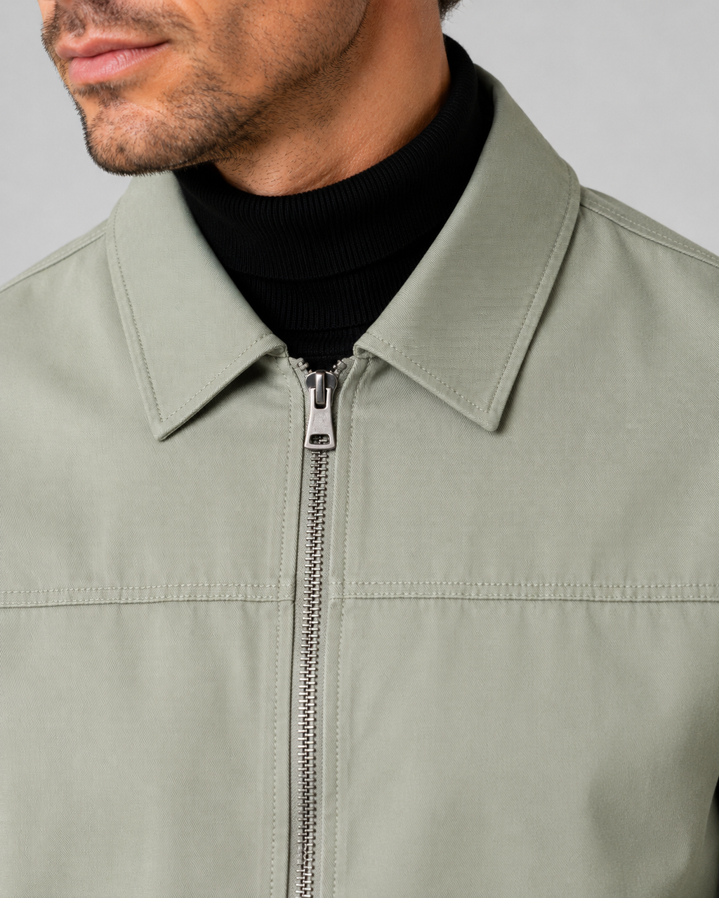Men’s Classic Zip Harrington Jacket