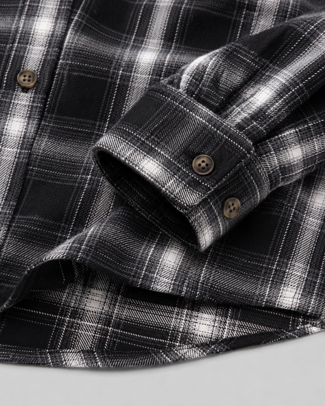 Men’s Hooded Check Overshirt – Relaxed Button-Up Layer
