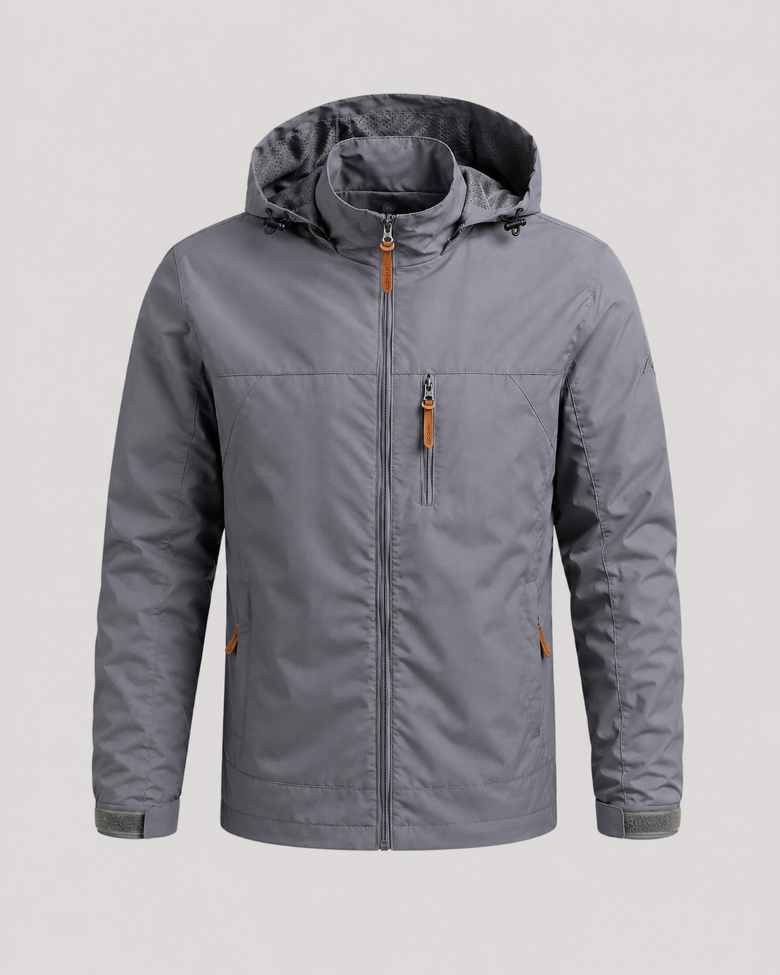 Men’s Lightweight Fall Jacket – Hooded Windbreaker