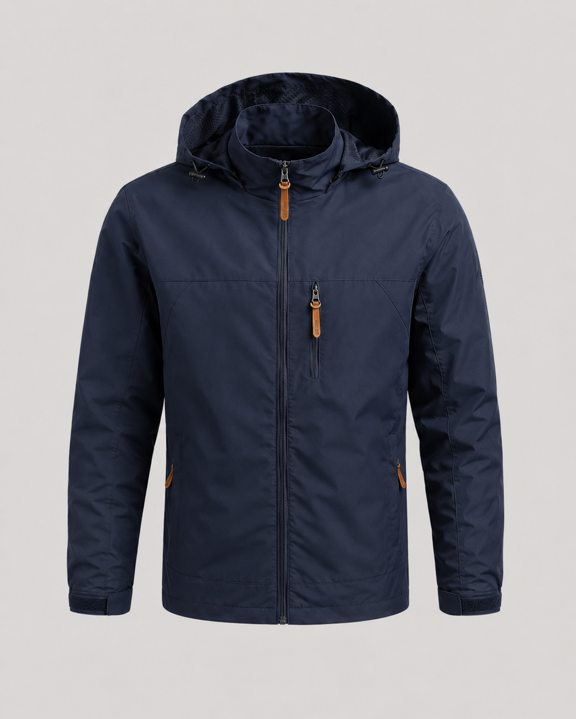 Men’s Lightweight Fall Jacket – Hooded Windbreaker