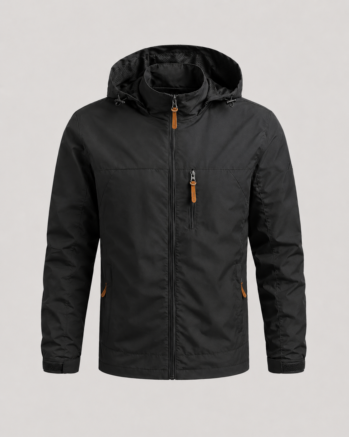 Men’s Lightweight Fall Jacket – Hooded Windbreaker