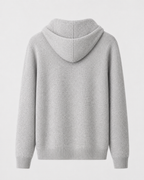 Men’s Merino Wool Zip-Up Hoodie – Lightweight Knit