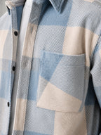 Men's Plaid Flannel Shirt – Long Sleeve Casual Overshirt
