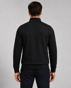 Men’s Quilted Hybrid Jacket – Knit Sleeve Zip Up