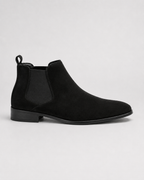 Men’s Suede Chelsea Boots – Classic Slip-On Style