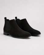 Men’s Suede Chelsea Boots – Classic Slip-On Style