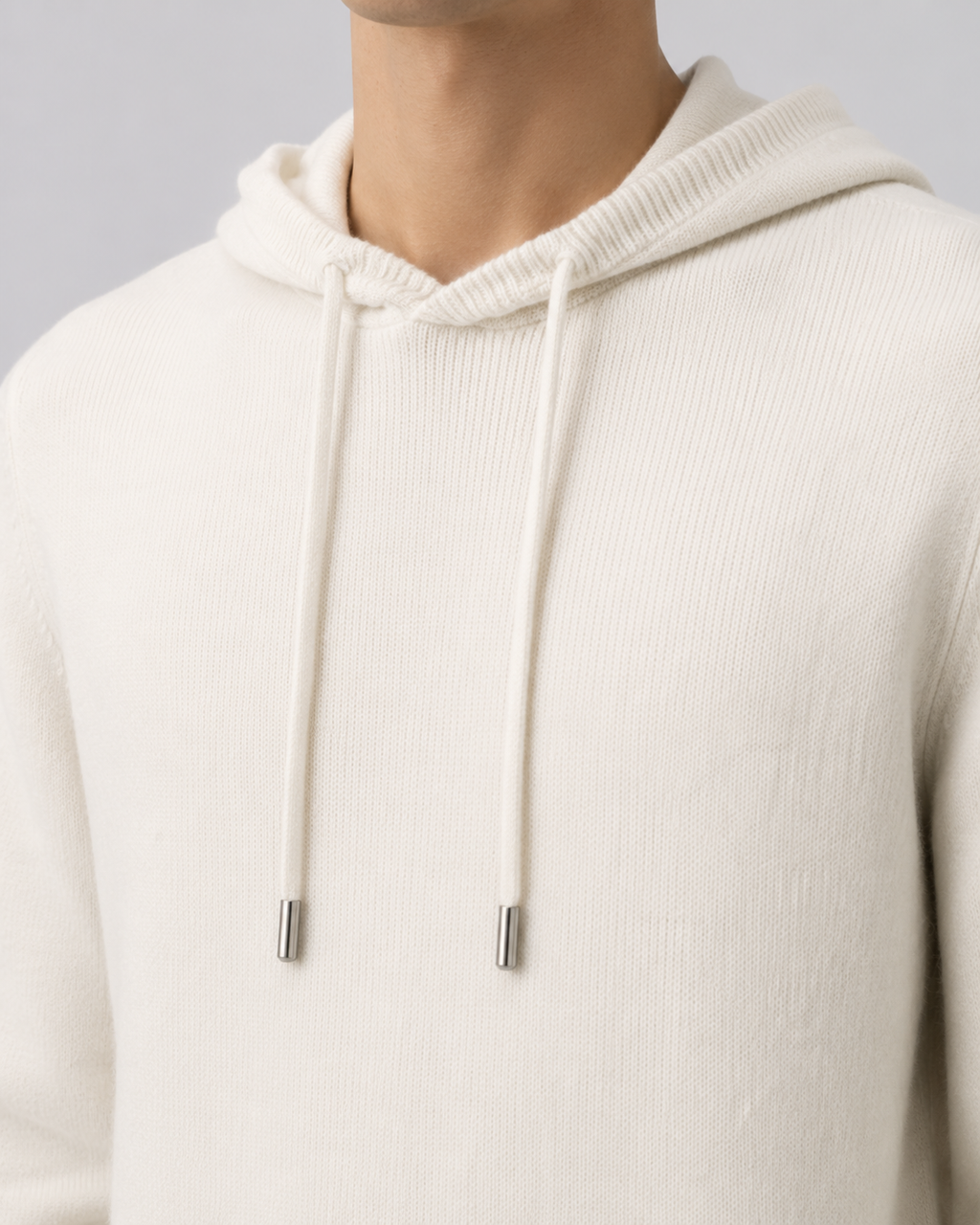 Men’s Wool Hoodie – Soft Knit Pullover