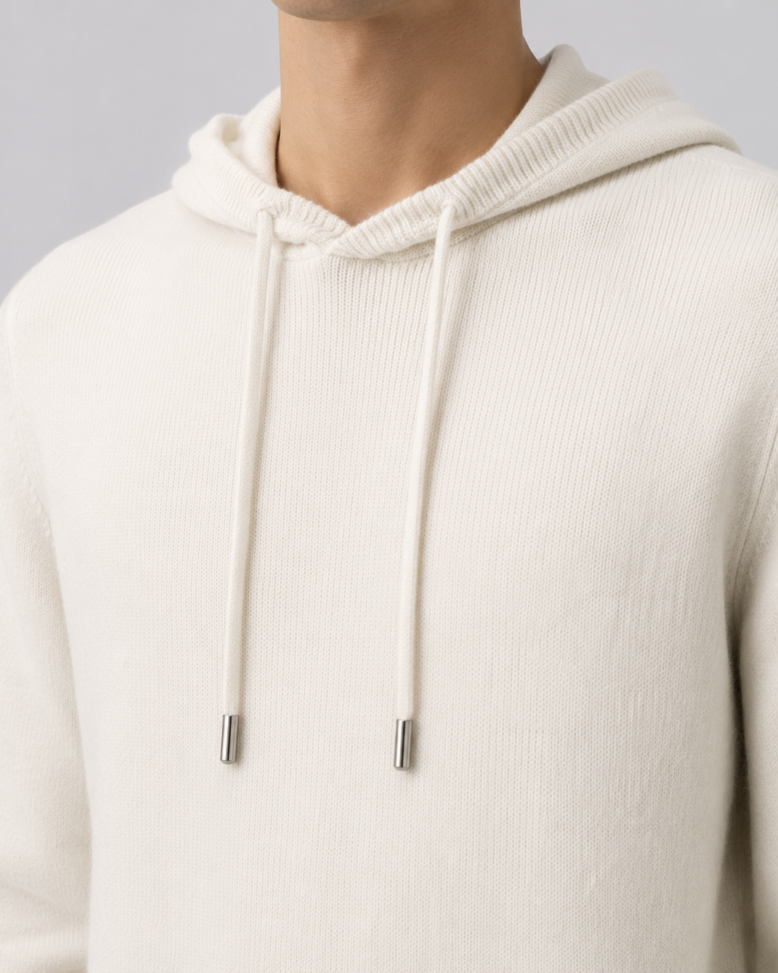Men’s Wool Hoodie – Soft Knit Pullover