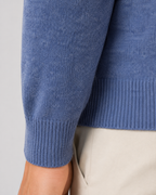 Men’s Wool Polo Sweater – Long Sleeve Knit Polo