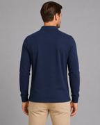 Men's Long Sleeve Jersey Polo Shirt – Smart Casual Top