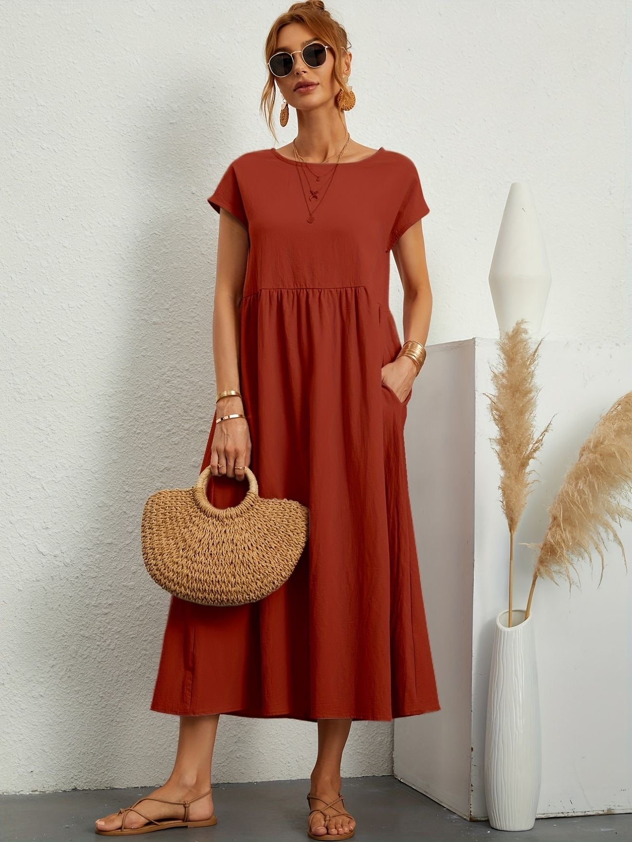 Florence Elegant Lightweight Dress