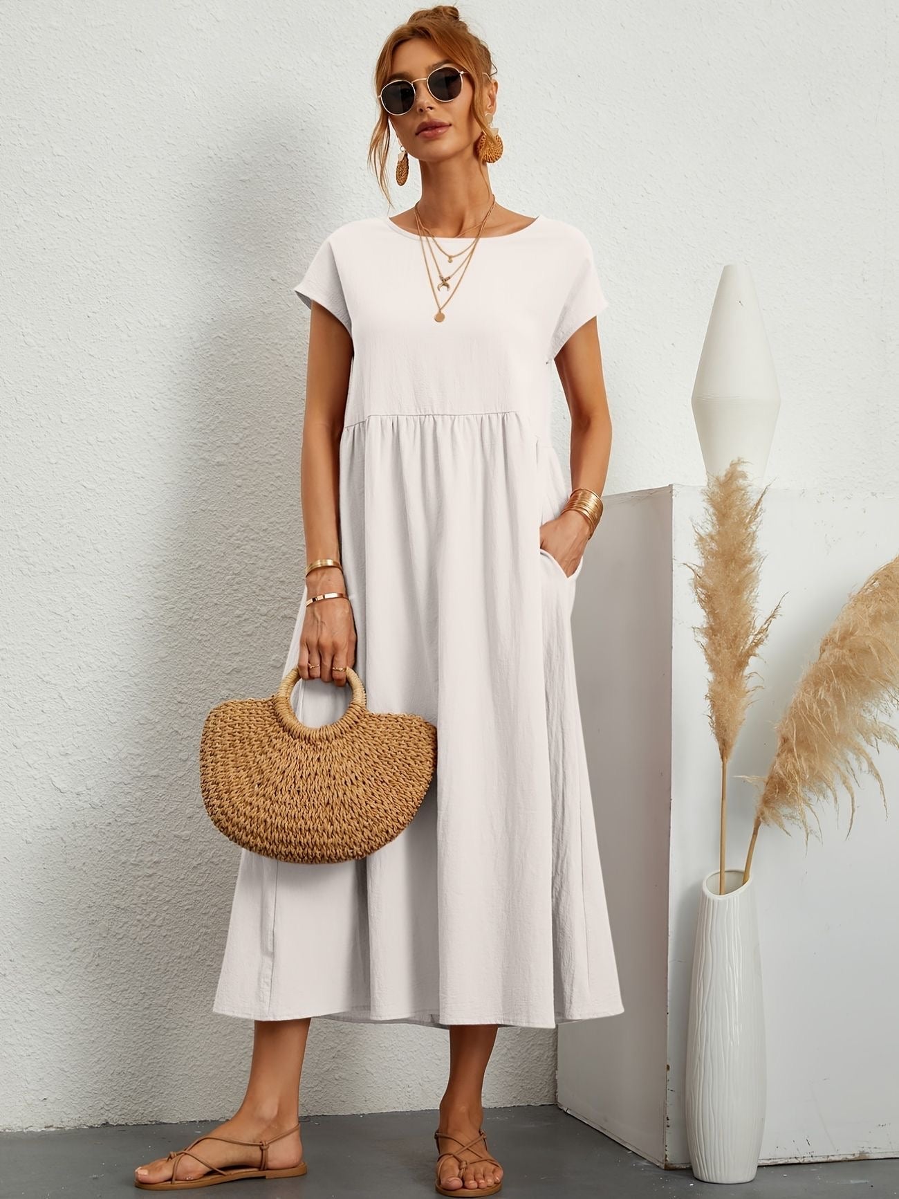 Florence Elegant Lightweight Dress