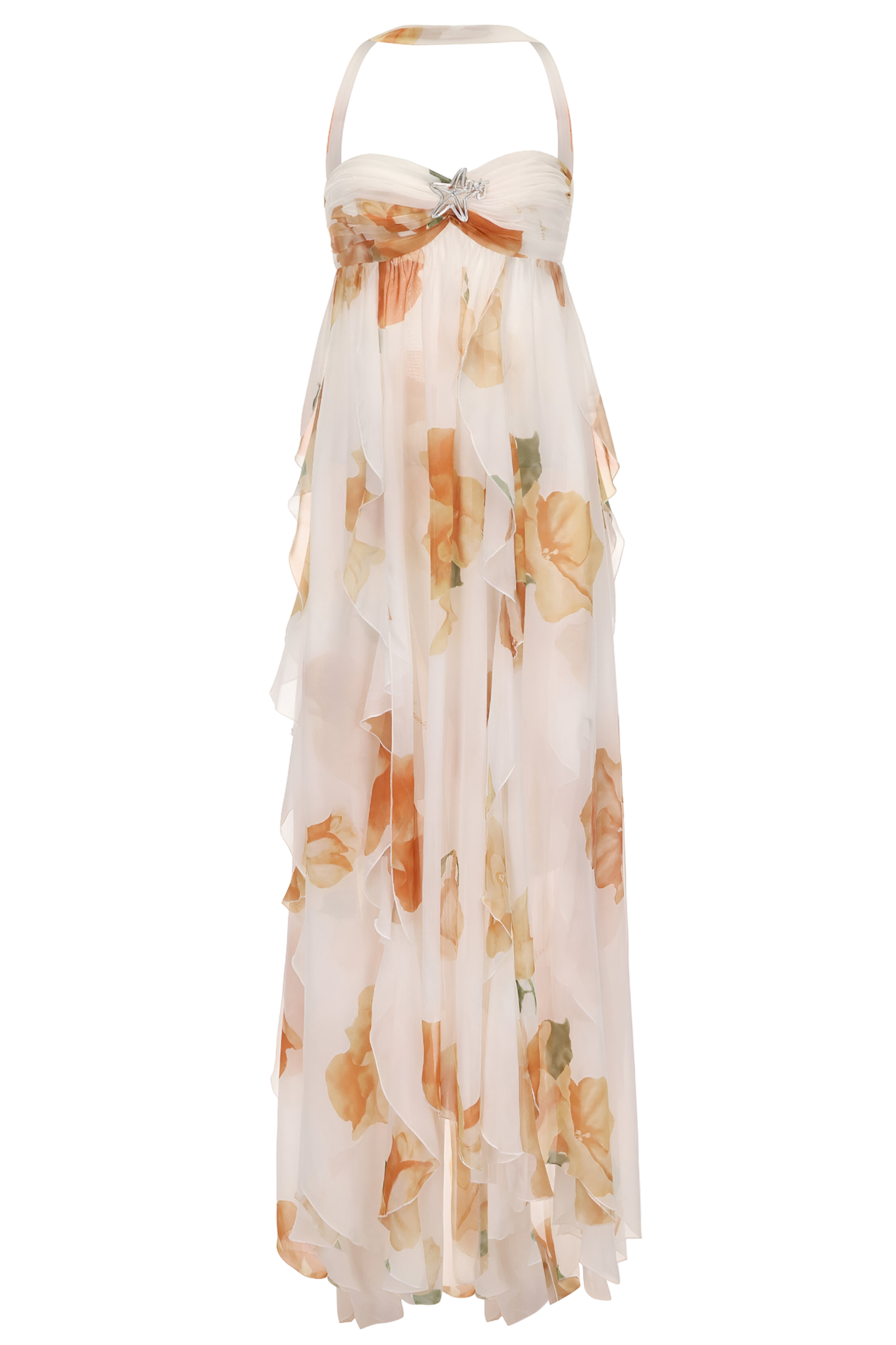 Gwen Halter Maxi Dress
