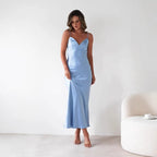 Satin Slip Maxi Dress
