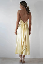 Satin Slip Maxi Dress