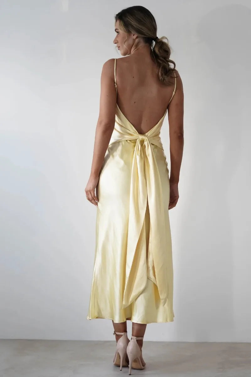 Satin Slip Maxi Dress