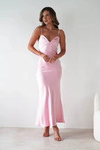 Satin Slip Maxi Dress