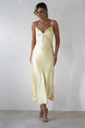 Satin Slip Maxi Dress