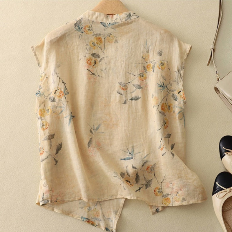 Amanda Vintage Sleeveless Top