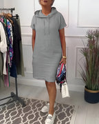 Tina Relaxed Hoodie Dress